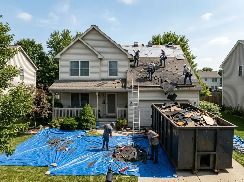 roof-replacement-debris-remova-004 — frequently asked questions, Cheapest Dumpster Rentals in Palmetto Bay, FL